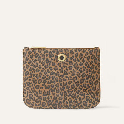 Ivy | Leopard Luxe with Gold hardware