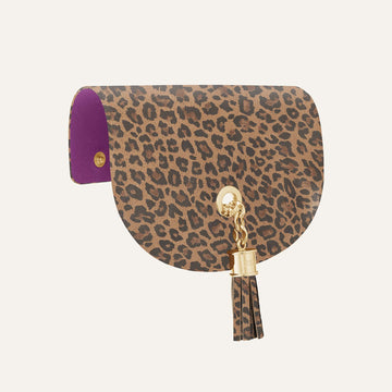 Flap Set Mini | Leopard Luxe with Gold hardware