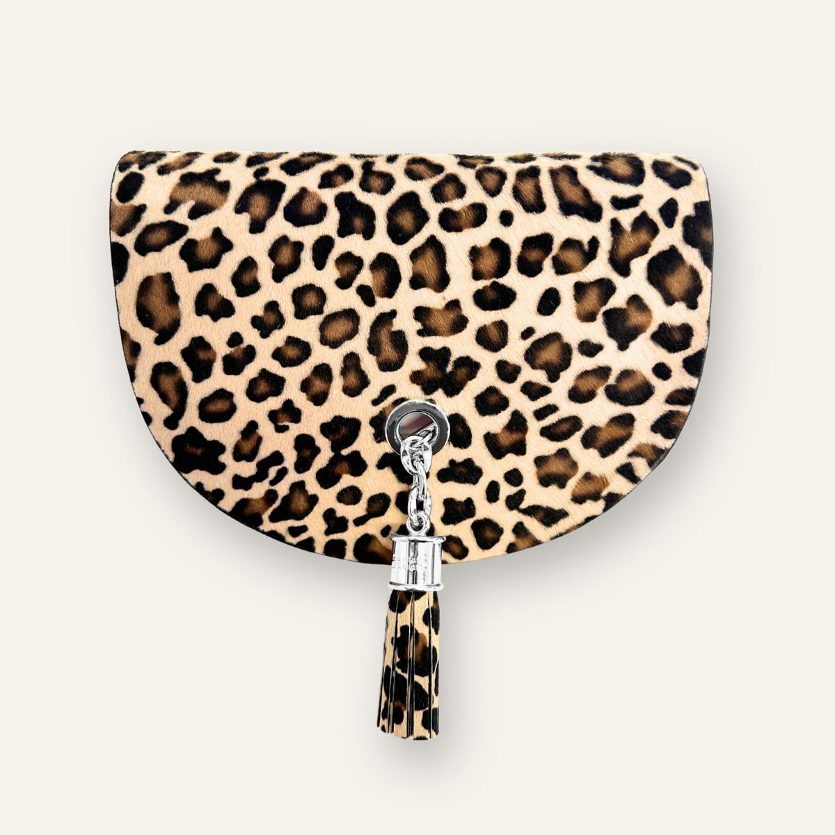Flap Set Universal | Leopard with Silver hardware