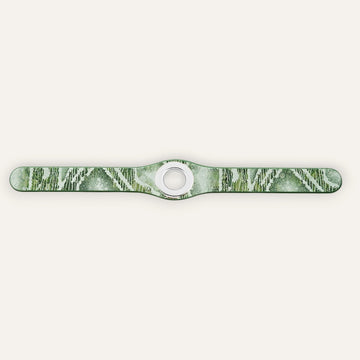 Deco Classic | Lichen with Silver hardware