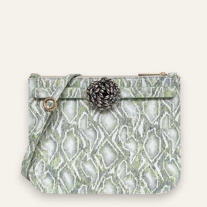 Ivy | Lichen with Gold hardware