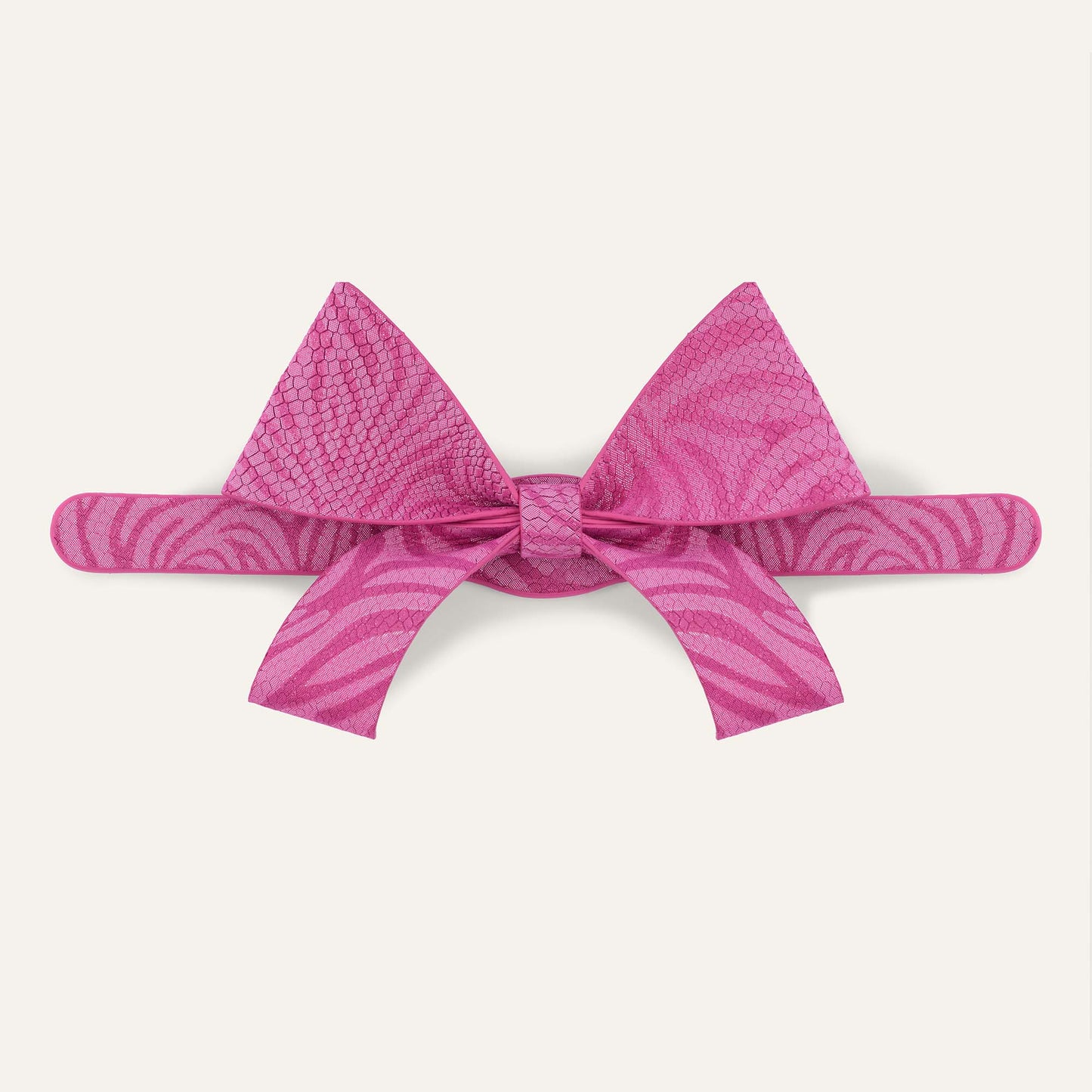 Bijoux Bow Classic | Magenta Wave with Gold hardware