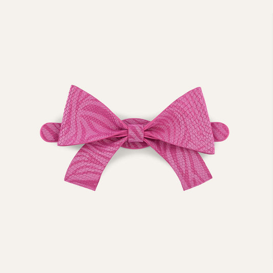 Bijoux Bow Mini | Magenta Wave with Gold hardware