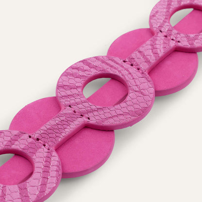 Deco Duo Classic | Magenta Wave with Gold hardware