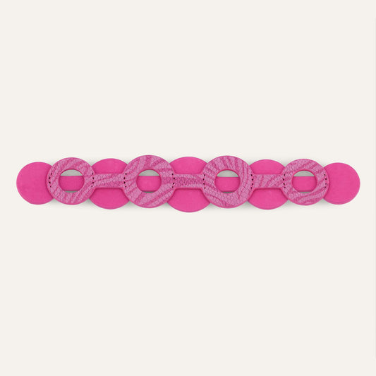 Deco Duo Classic | Magenta Wave with Gold hardware