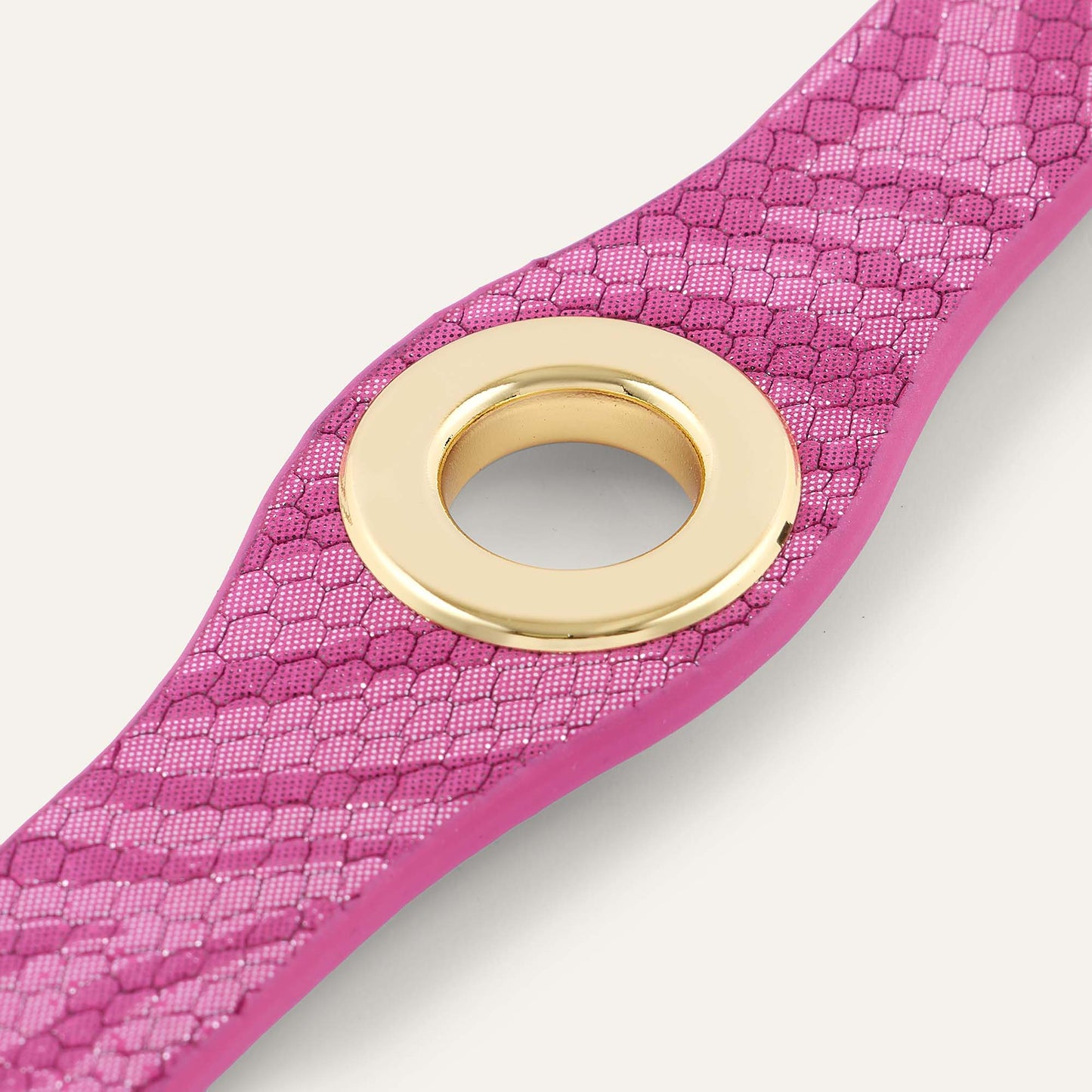 Deco Classic | Magenta Wave with Gold hardware