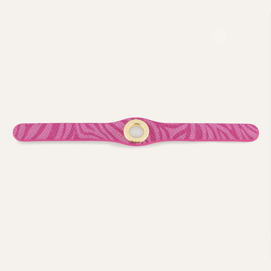 Deco Classic | Magenta Wave with Gold hardware