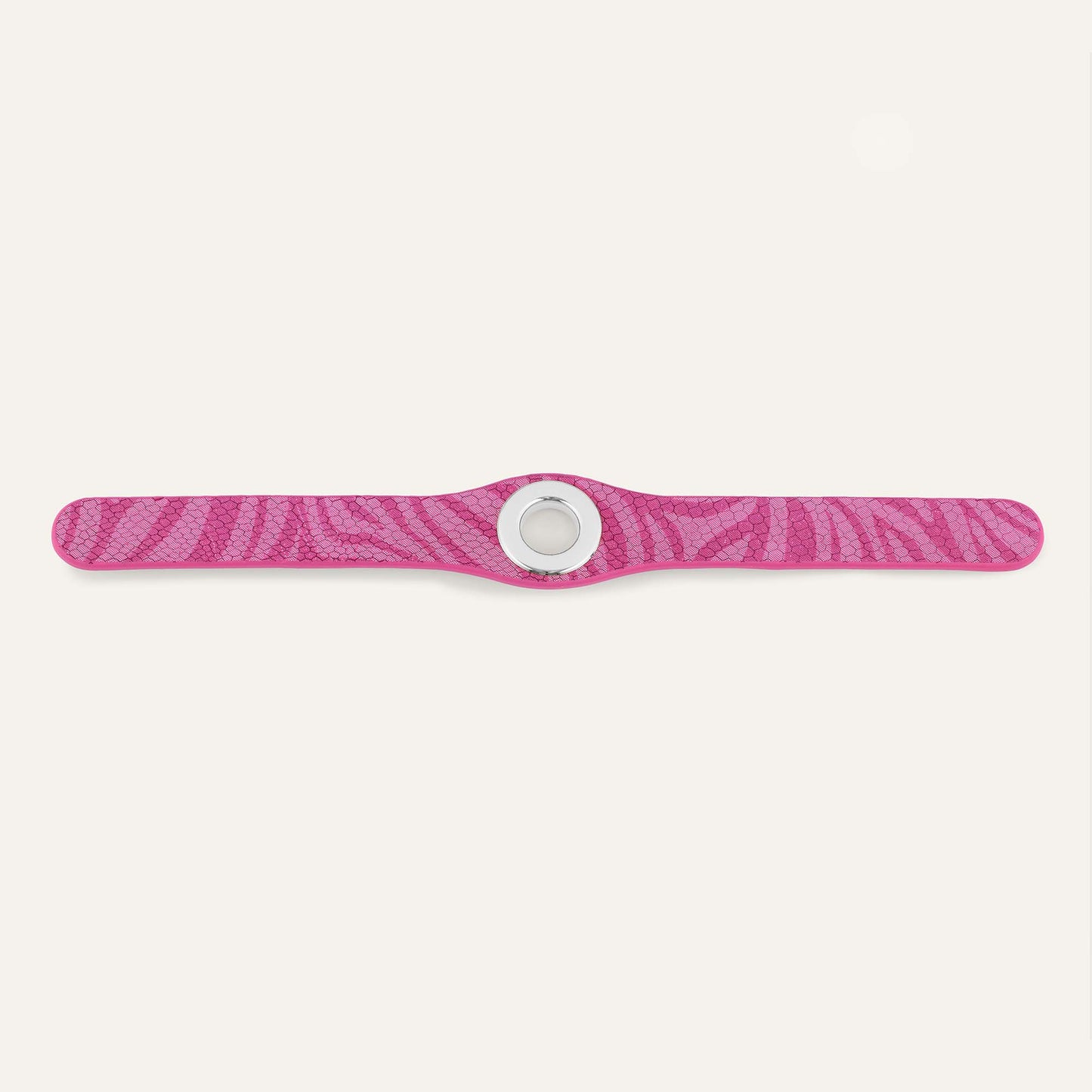 Deco Classic | Magenta Wave with Silver hardware