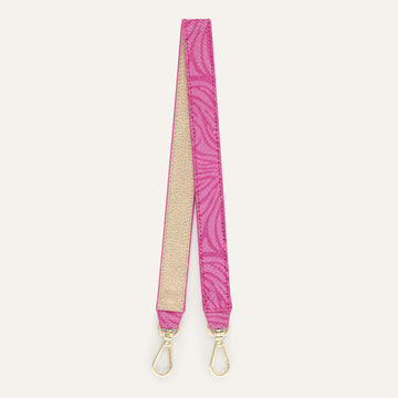 Grabette Handle | Magenta Wave with Gold hardware