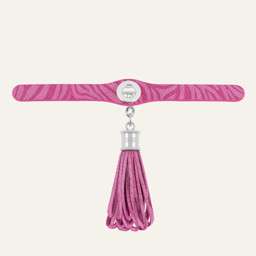 Lantern Deco Set Classic | Magenta Wave with Silver hardware