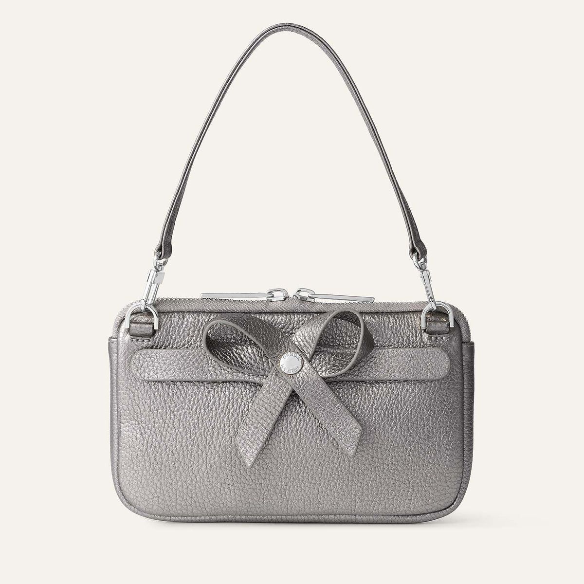 Complimentary Bag | Magenta Wave Mix with Silver hardware