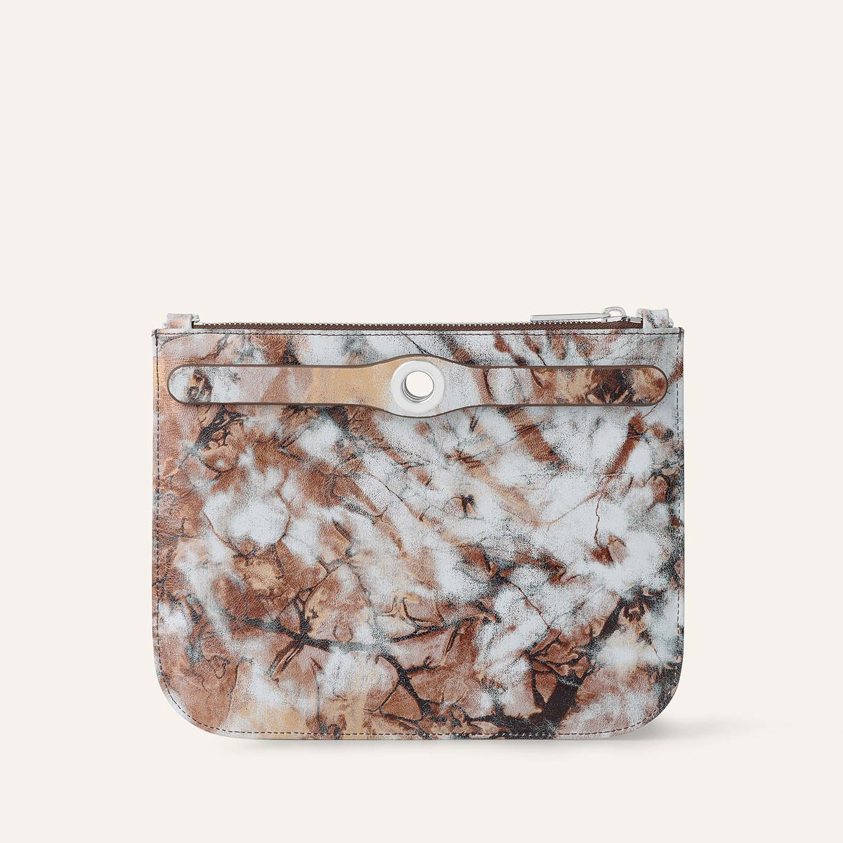 Ivy | Marble Mix with Silver hardware