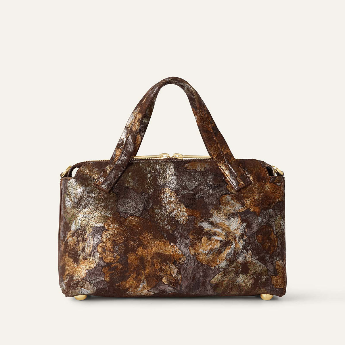 Mini J | Marrakech Bloom with Gold hardware