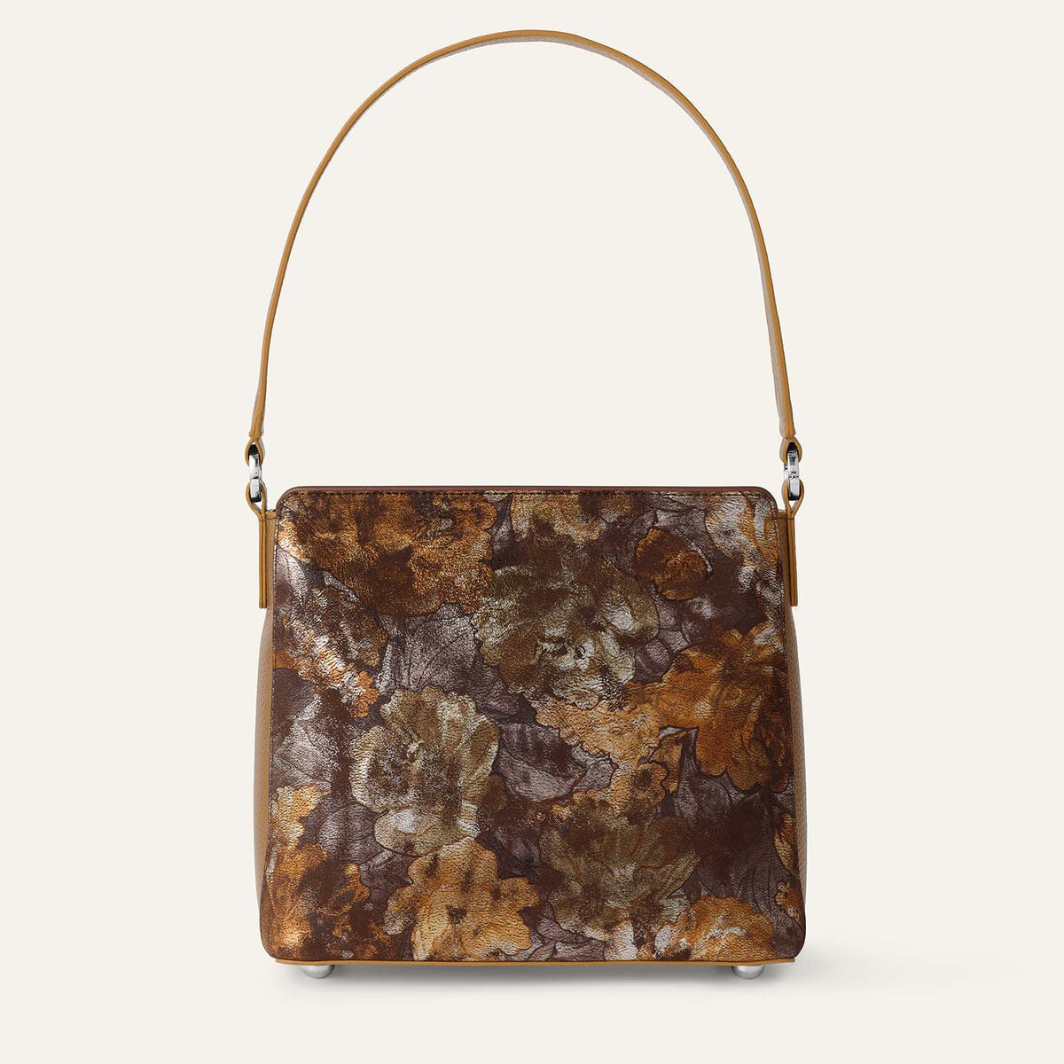 Rosa Handbag | Marrakech Bloom & Bronze with Silver hardware