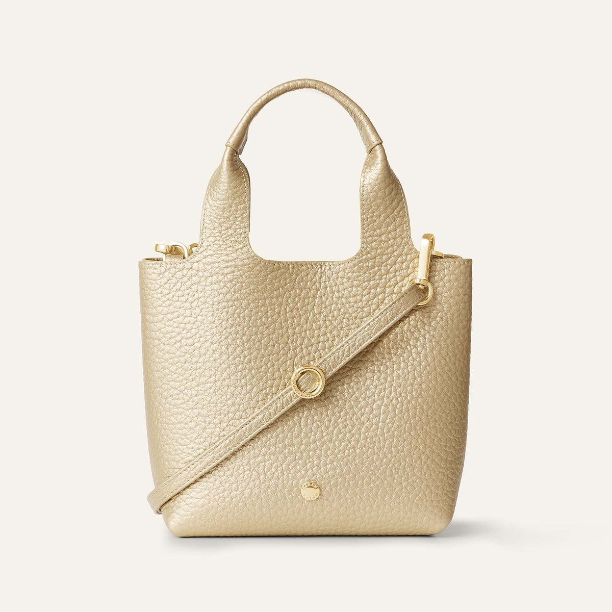 Tansy Mini | Gold with Gold hardware