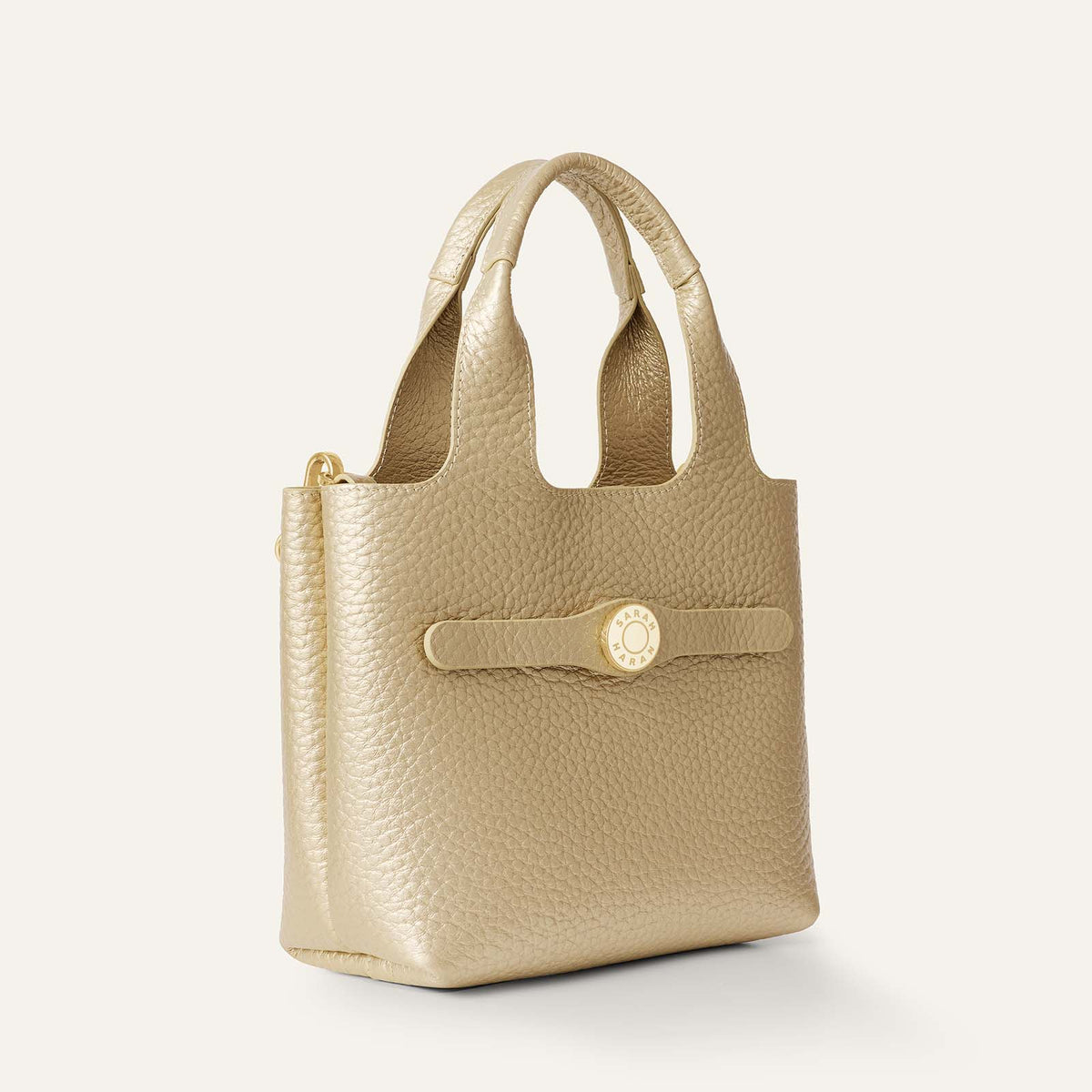 Tansy Mini | Gold with Gold hardware