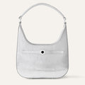 Florence Shoulder Bag | Metallic Silver with Silver hardware