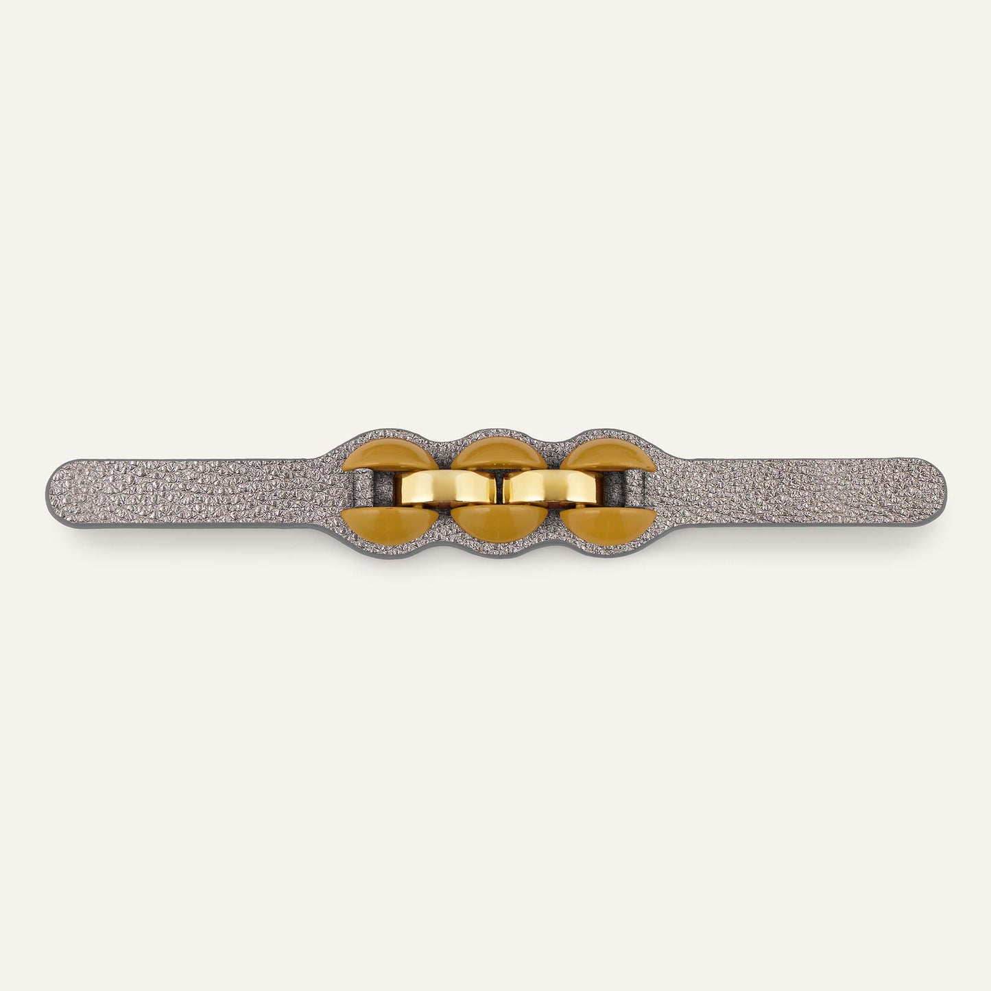Luxe Loop Deco Classic | Titanium with Gold hardware