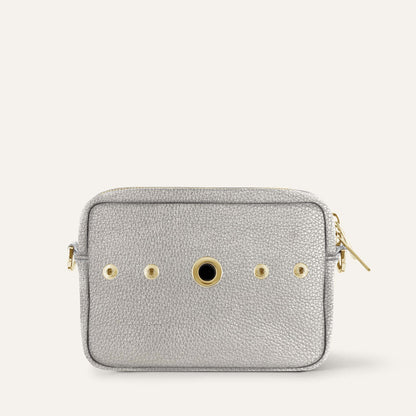 Millie Crossbody | Titanium with Gold hardware