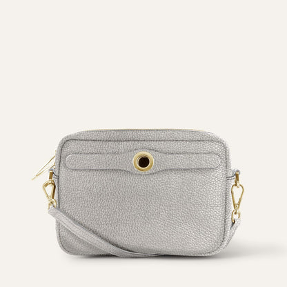 Millie Crossbody | Titanium with Gold hardware