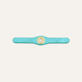 Deco Mini | Metallic Turquoise with Gold hardware