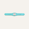 Deco Mini | Metallic Turquoise with Silver hardware