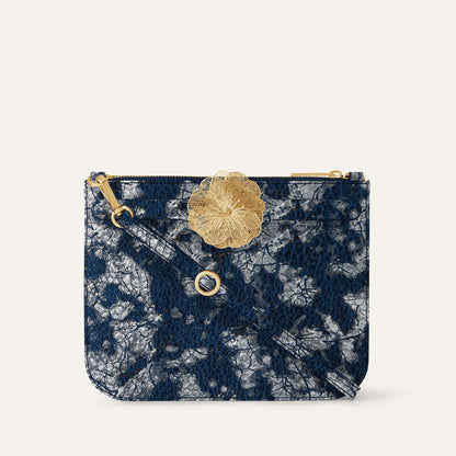 Ivy | Midnight Pearl with Gold hardware