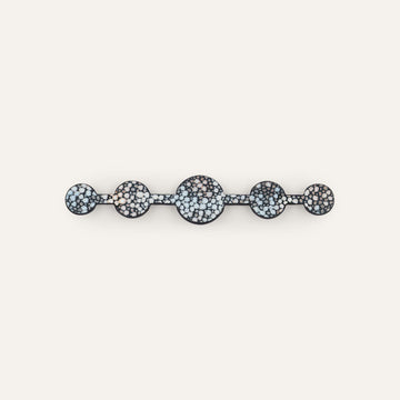Deco Solo Mini | Multi Colour Shagreen with Gold hardware