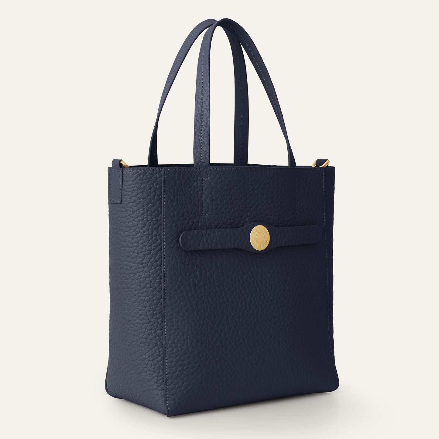 Magnolia | Navy with Gold hardware
