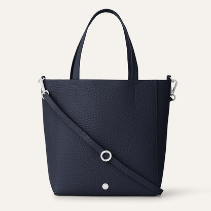 Complimentary Bag | Navy with Silver hardware