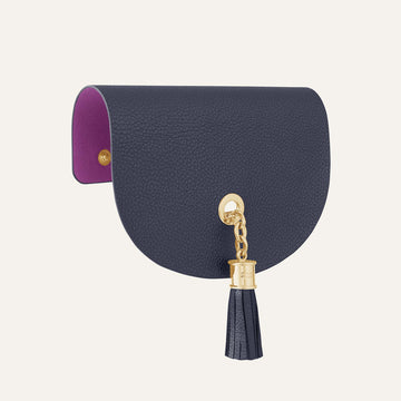 Flap Set Mini | Navy with Gold hardware