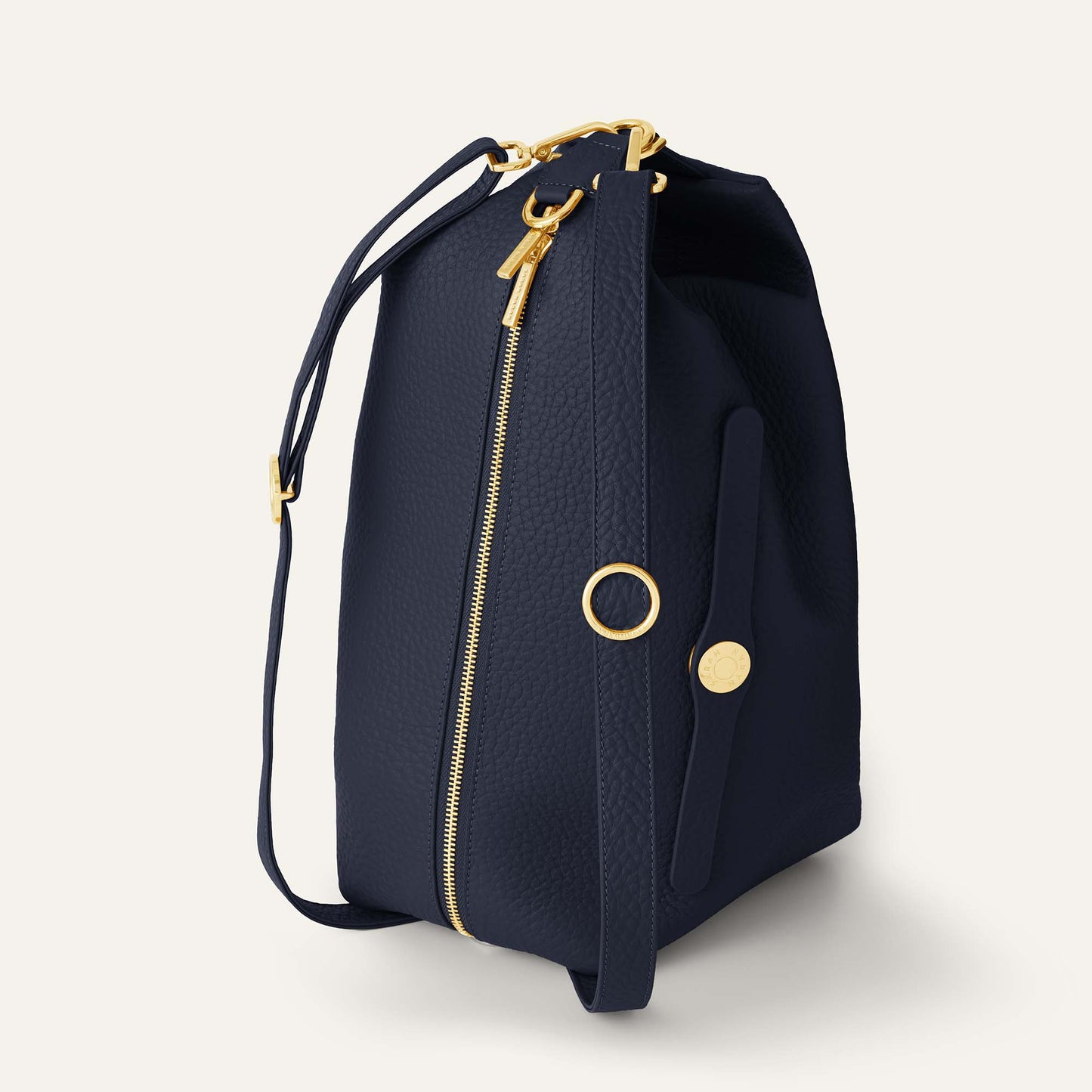 Lotus | Navy with Gold hardware