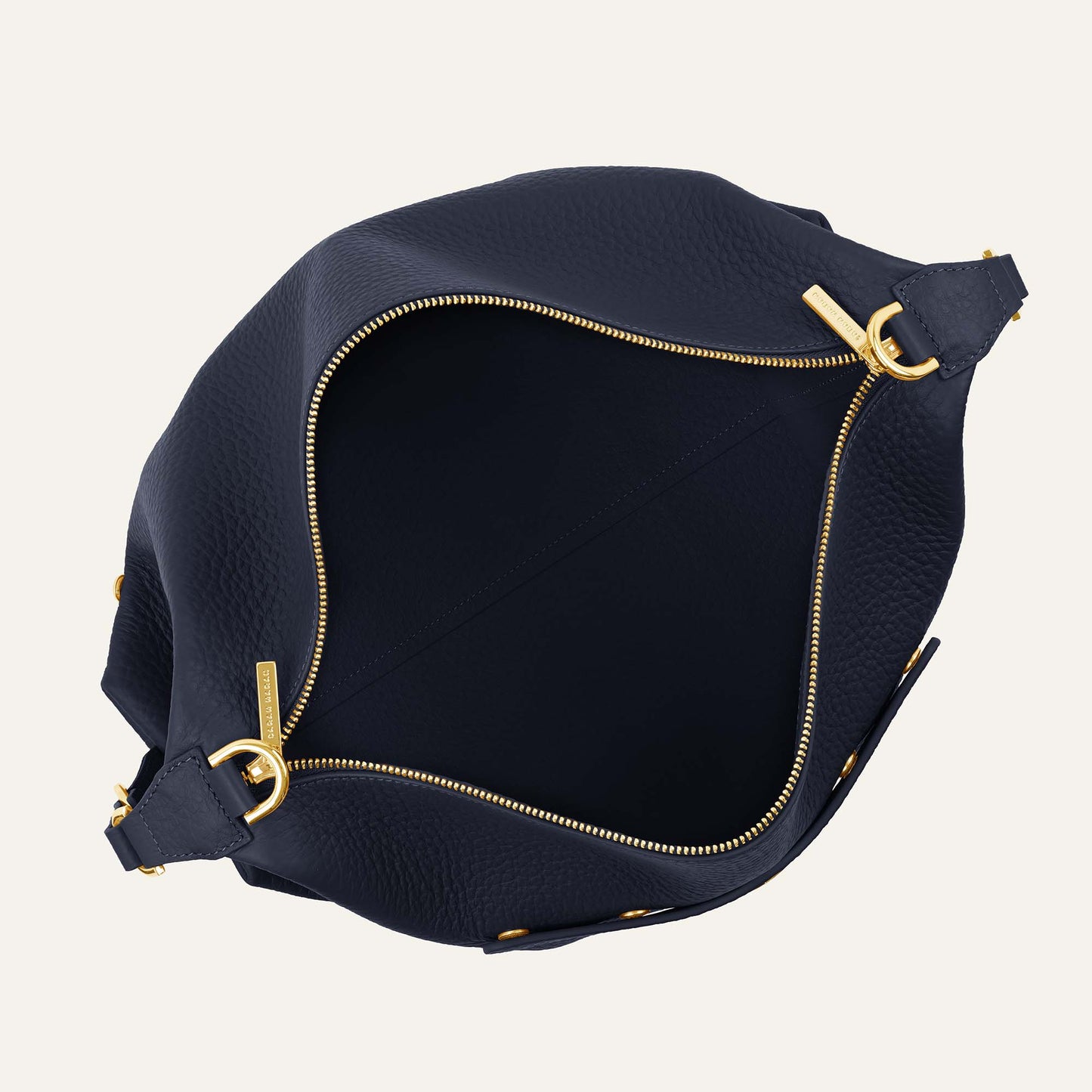 Lotus | Navy with Gold hardware