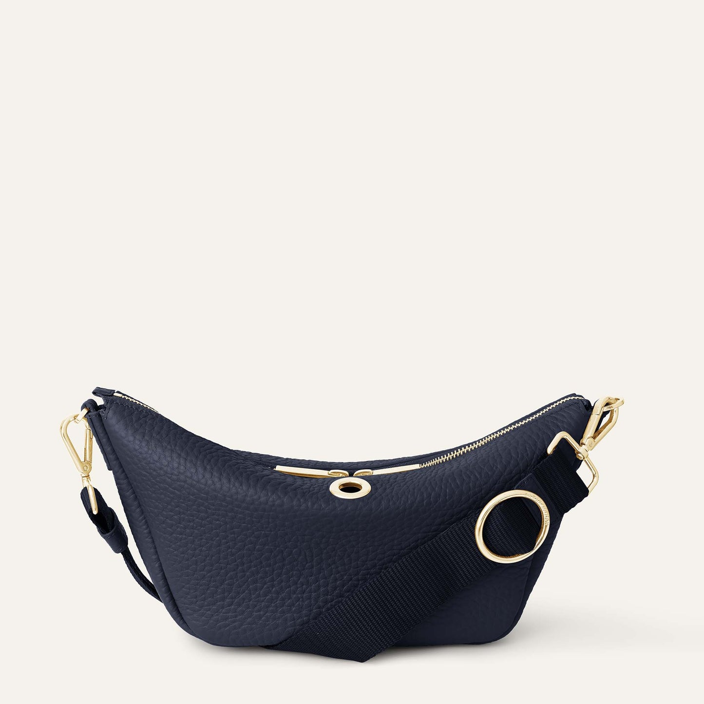 Tansy Sling | Navy with Gold hardware