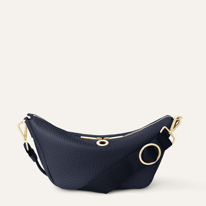 Tansy Sling | Navy with Gold hardware