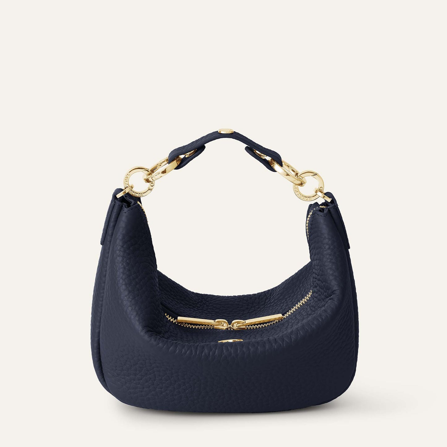 Tansy Sling | Navy with Gold hardware