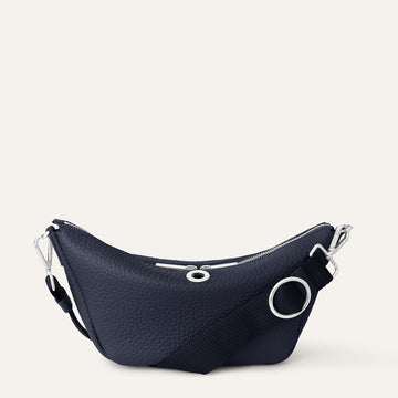 Tansy Sling | Navy with Silver hardware