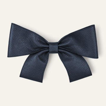 Deco Bow Classic | Navy with Gold hardware