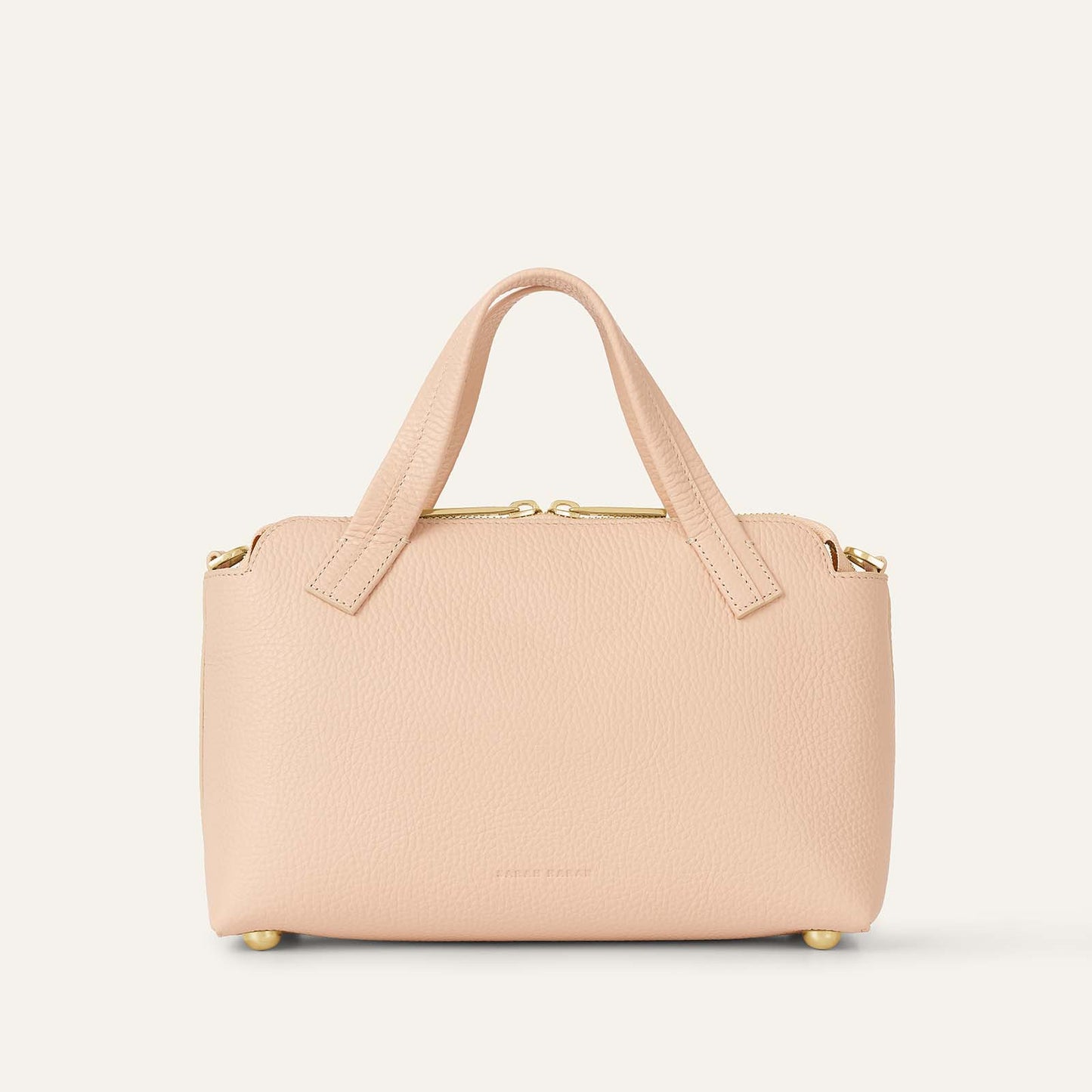 Mini J | Nude with Gold hardware
