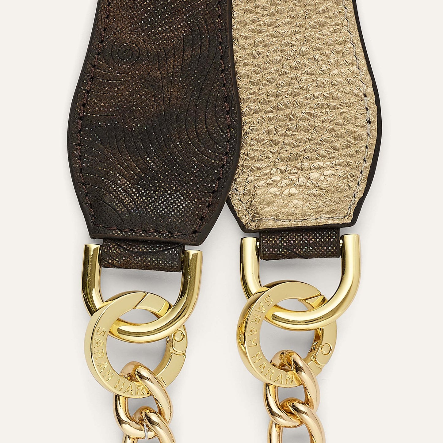 Complimentary Gift | Orbit Shimmer Metallic Gold with Gold hardware