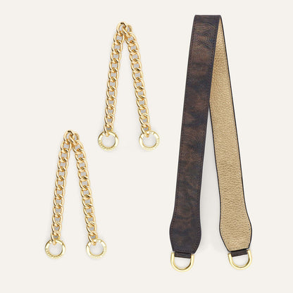 Complimentary Gift | Orbit Shimmer Metallic Gold with Gold hardware