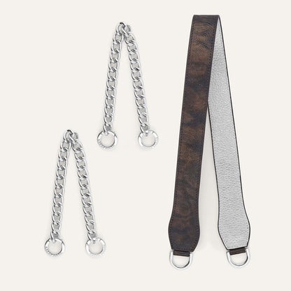 Complimentary Gift | Orbit Soft Metallic Silver with Silver hardware