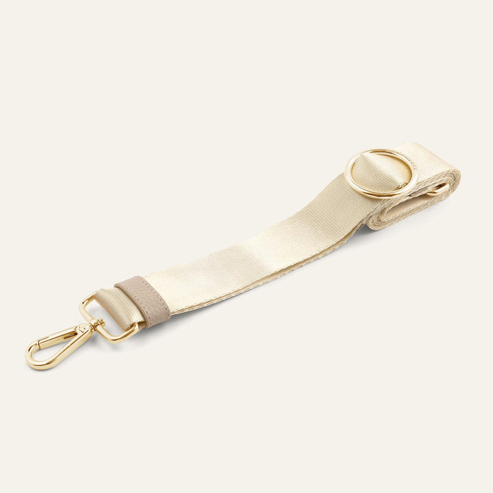 Oyster Sarah Haran River Strap with Gold hardware front | N39-G