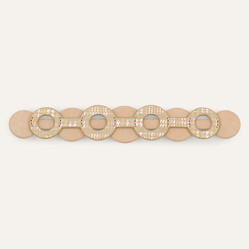 Deco Duo Classic | Plaid Gold with Gold hardware