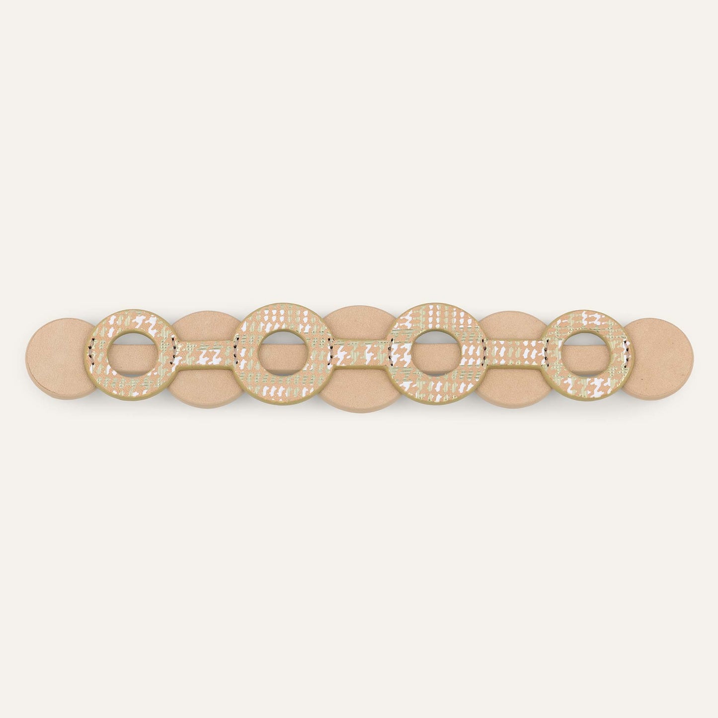 Deco Duo Classic | Plaid Gold with Gold hardware