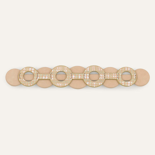 Deco Duo Classic | Plaid Gold with Gold hardware