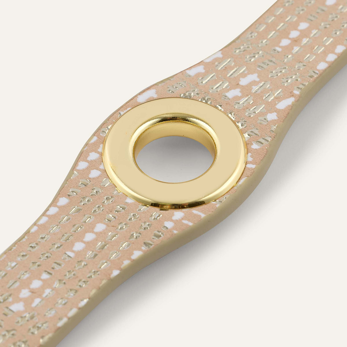 Deco Classic | Plaid Gold with Gold hardware