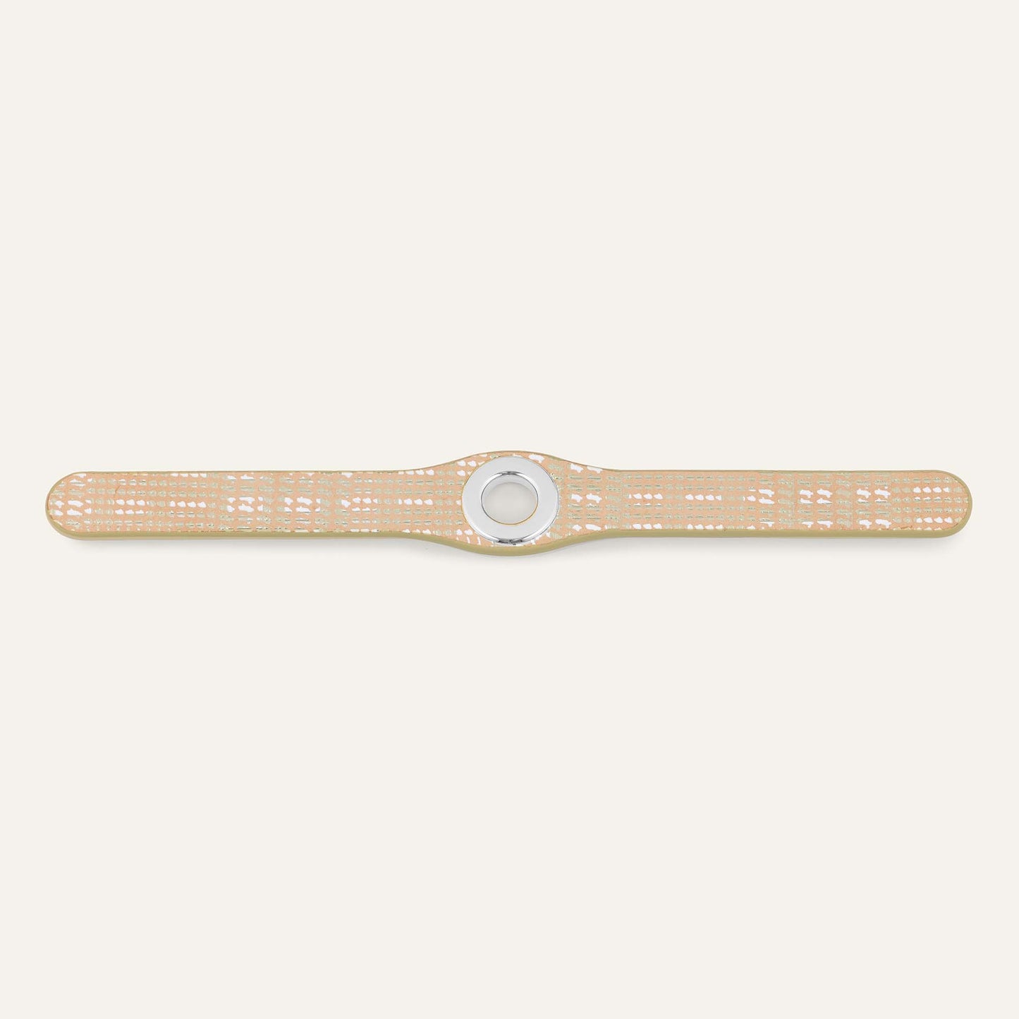 Deco Classic | Plaid Gold with Silver hardware