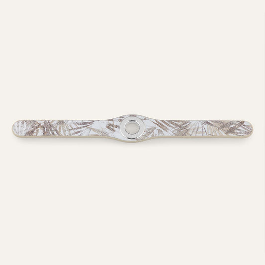 Deco Classic | Palms with Silver hardware