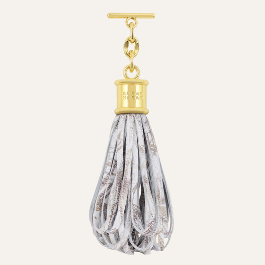 Lantern Tassel | Palms with Gold hardware